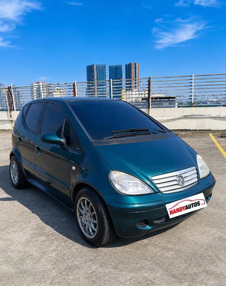 Mercedes Benz A140 Tahun 2002 Manual Hijau Metalik