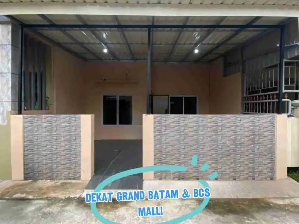 Dijual Rumah Full Renovasi dan Siap Huni Baloi Mas Asri Batam Dekat Grand Batam Mall BCS Mall