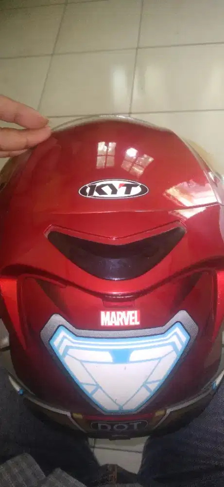 Helm KYT K2 RIDER size XL dobel visor  mulus murah