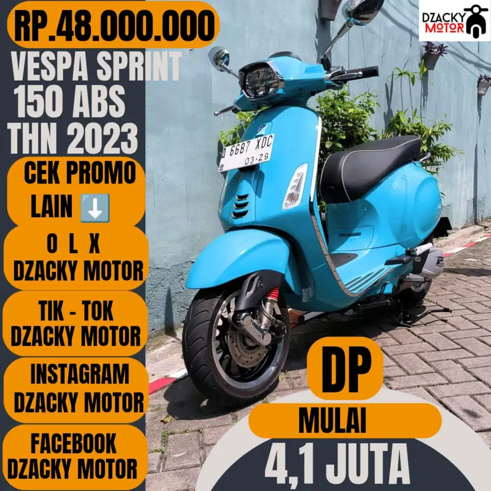 VESPA SPRINT 150 ABS 2023  SECOND LIKE' NEW