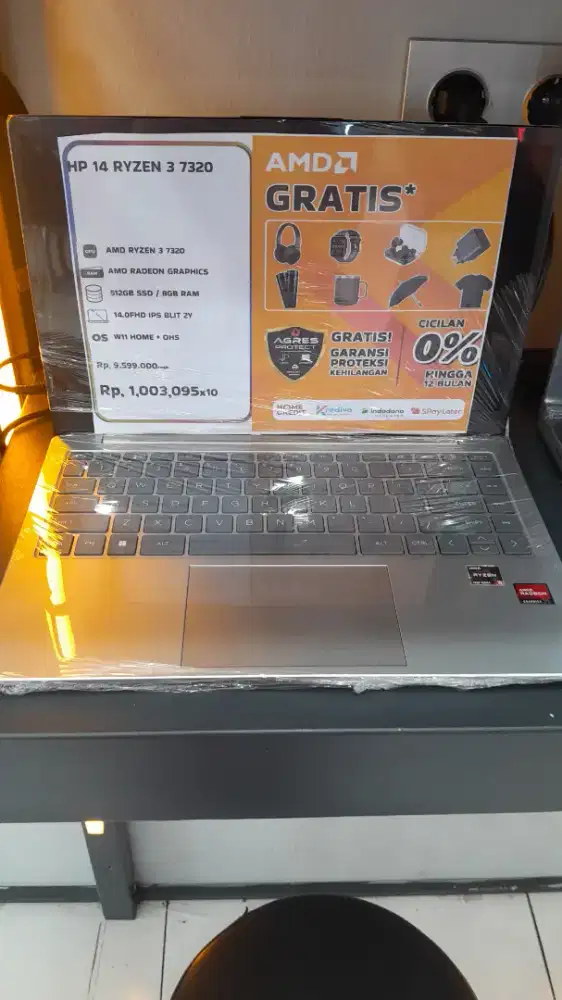 HP 14 RYZEN 3 7320