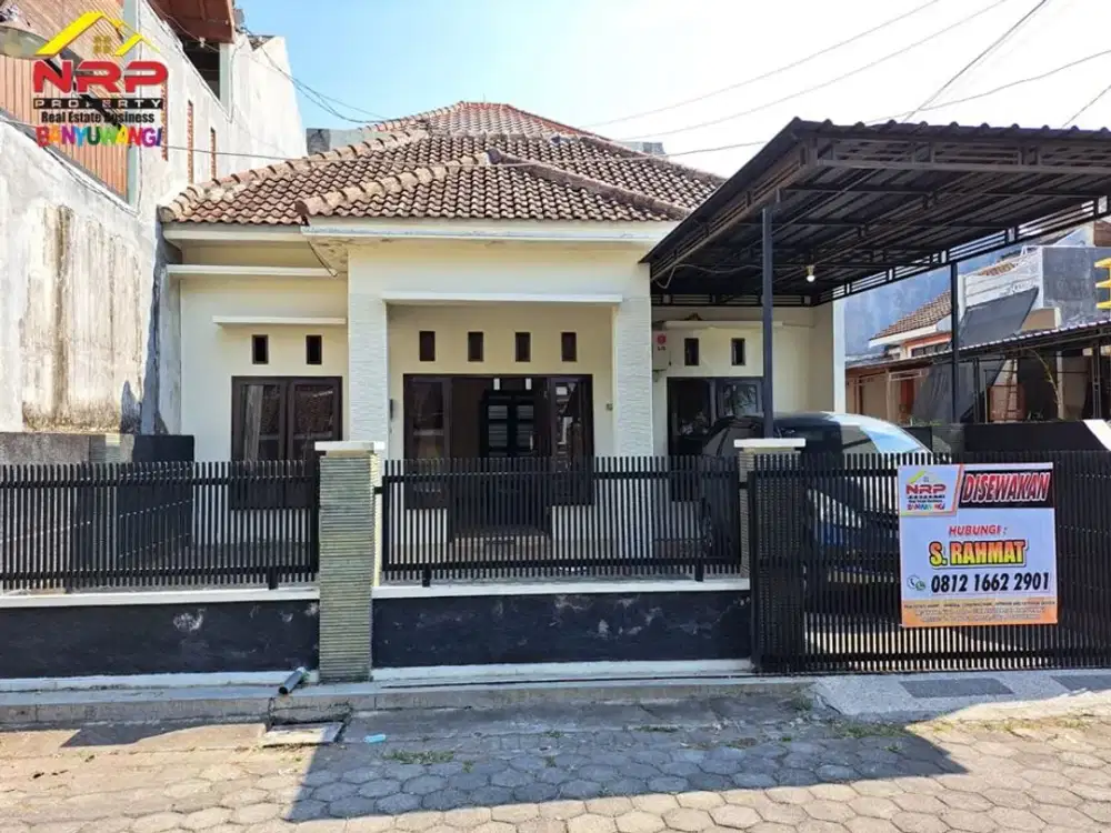 Disewa Rumah Cantik Hook Full Furnished di Giri - Banyuwangi