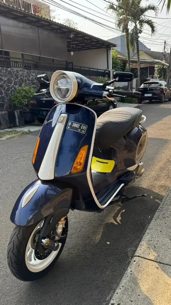 Vespa Primavera 150 i-GET ABS 2019 – Terawat, Modif Tipis
