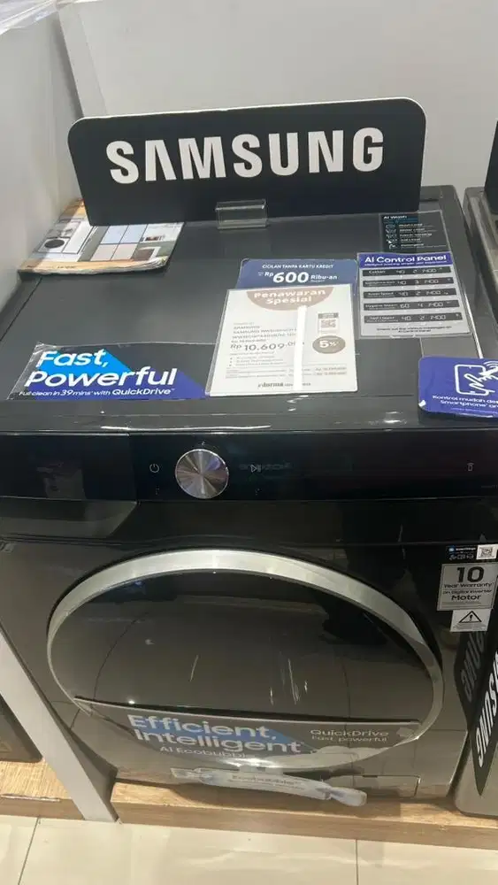 CICILAN RINGAN BUNGA RENDAH MESIN CUCI SAMSUNG 12KG