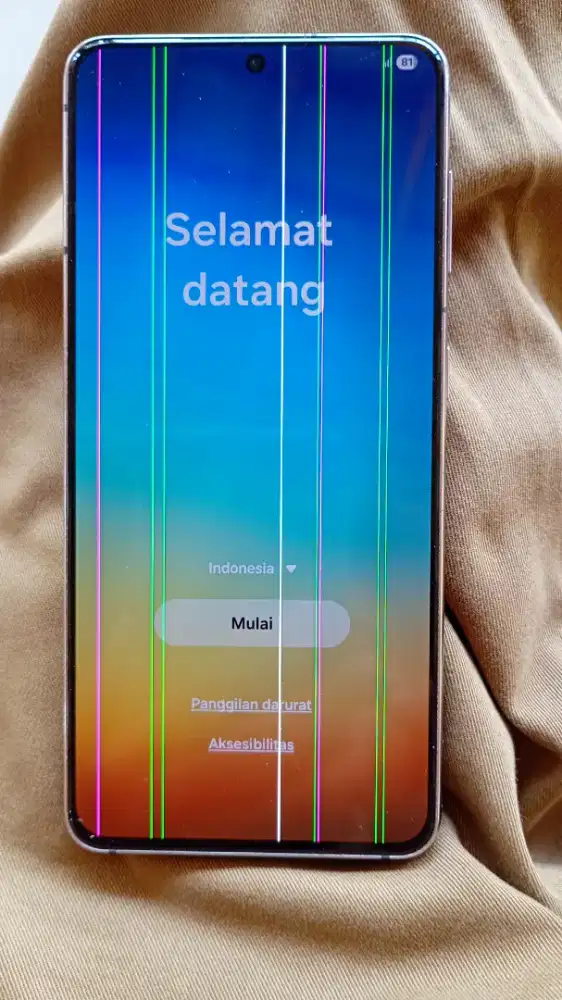 Samsung Galaxy S21 5G 8/256GB SEIN - Minus Layar Bergaris