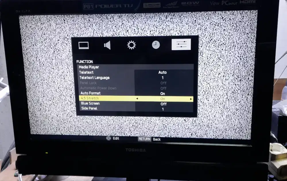 Tv LCD TOSHIBA REGZA type 24PB1E