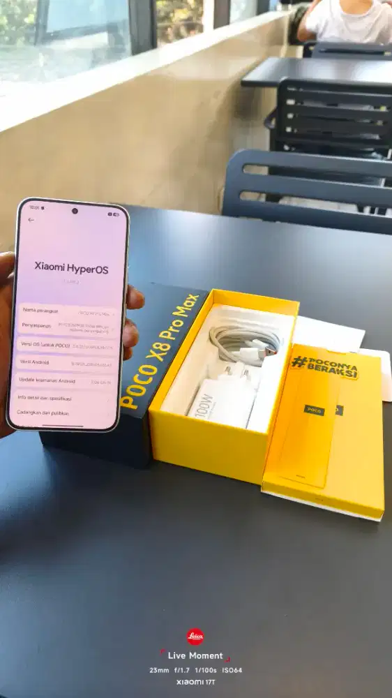 Poco x8 promax 512gb Mulus, pemakaian singkat