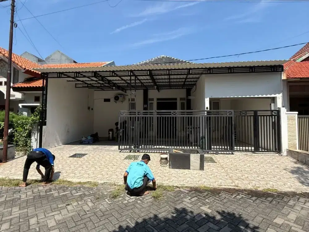 Rumah Murah Modern Minimalis 1 Lantai Di Medokan Asri Rungkut Surabaya TImur