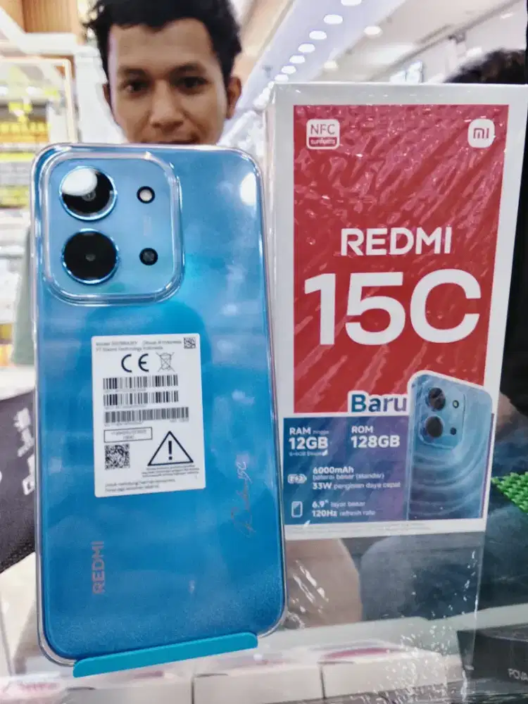 Redmiii, 15 c warna biruu