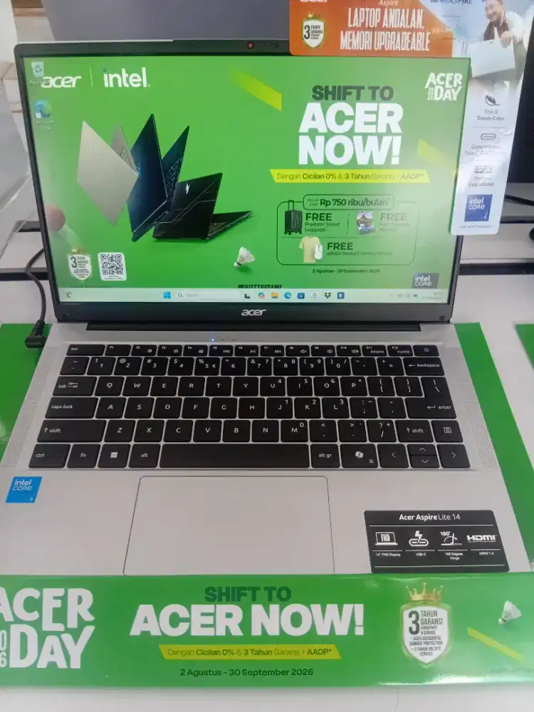 Acer Aspire  AL14 (CORE 3, 8/512, WIN11) *CICILAN DENGAN AKULAKU*