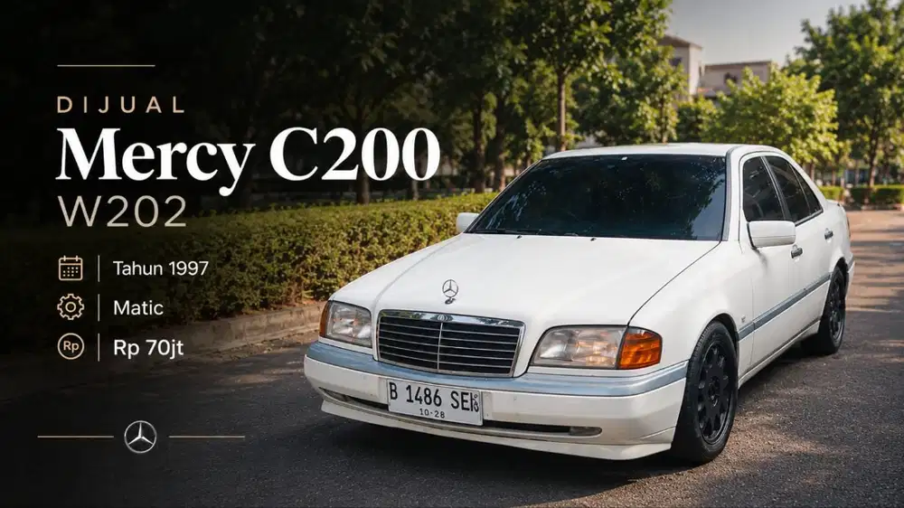 Mercy C200 | W202 | Tahun 1997 | Matic !!!