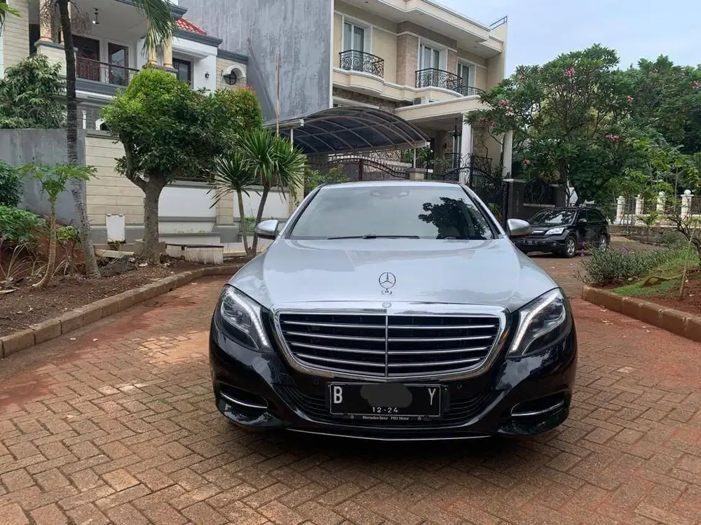 JUAL CEPAT MERC BENZ S400L 2014 TWO TONE