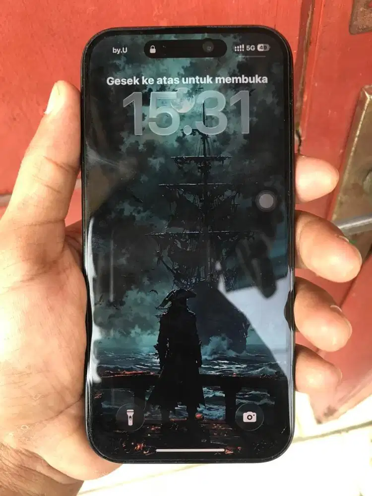 IPhone 15 black ibox 128 garansi on full ori