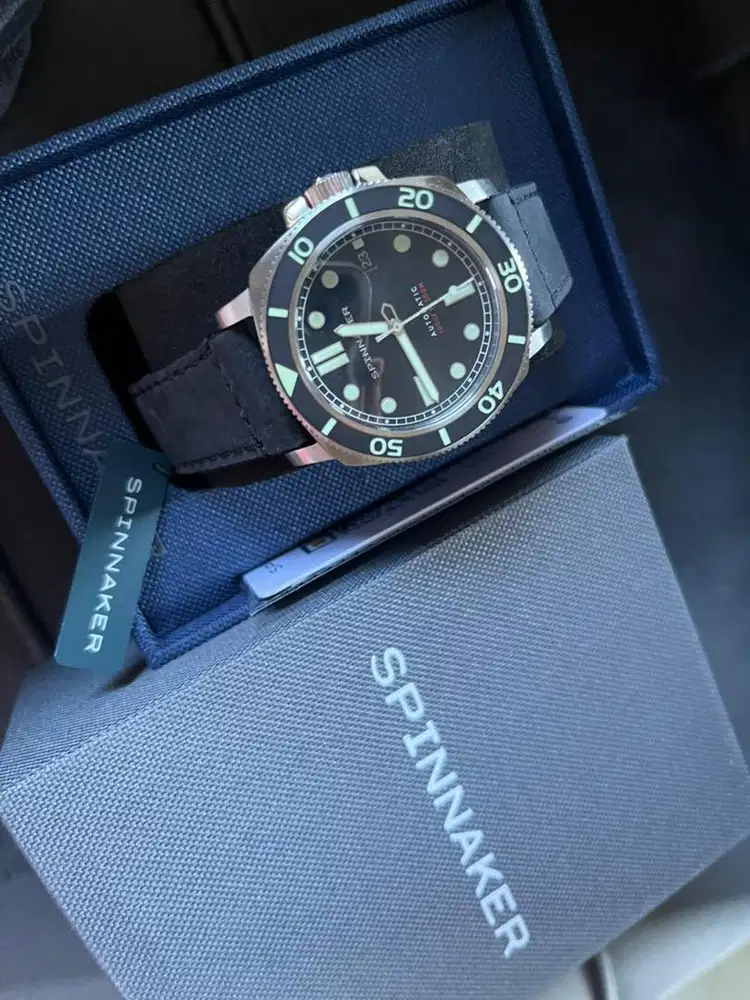 Jam Tangan Spinaker Hull  SP-5088-01 tuxedo black