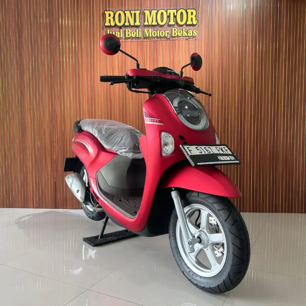 [MOTOR SECOND BERGARANSI] HONDA SCOOPY PRESTAGE TH 2024