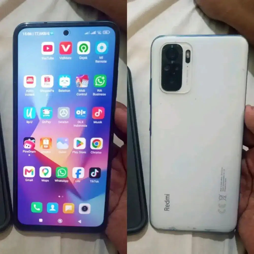 Redmi Not 10 ram 4+1/64 Lcd original