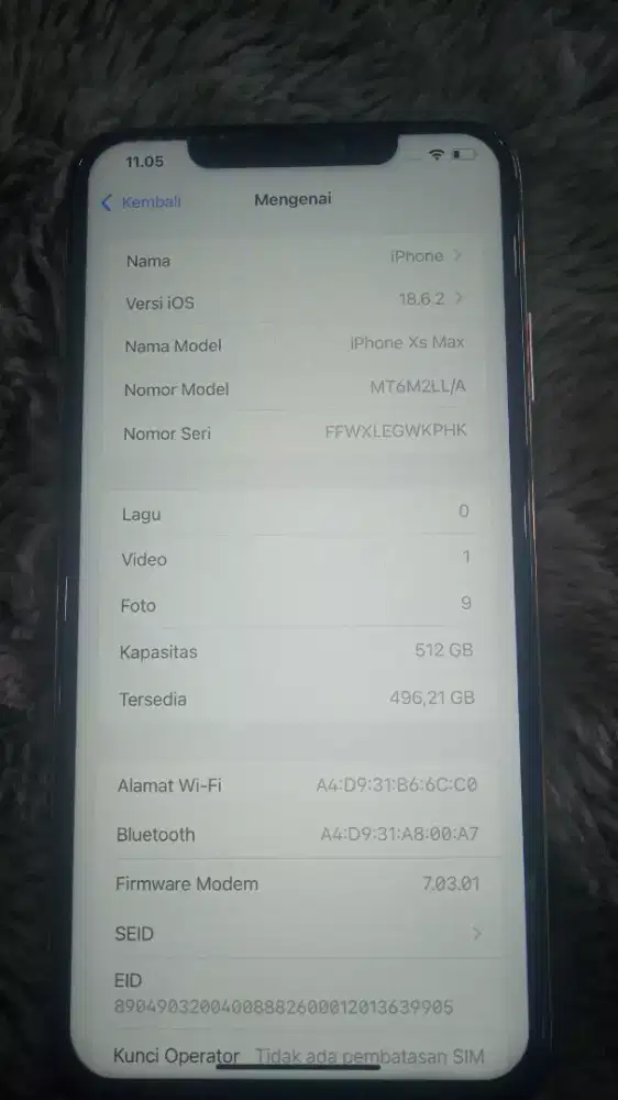 IPHONE XS MAX-512GB-INTER