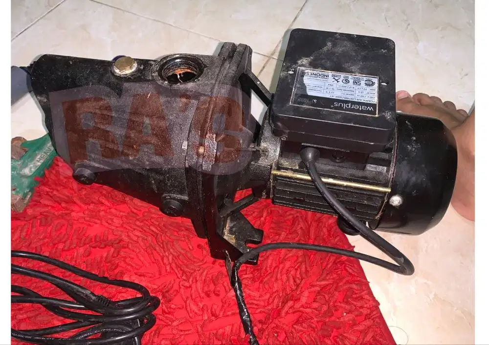 Pompa Air Listrik Semi Jet Waterplus S-109P 150W | Kondisi Normal