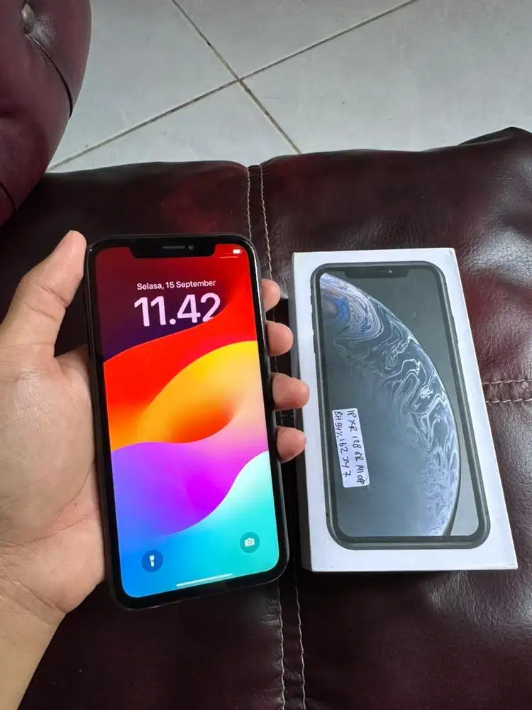 Iphone XR 128gb Hitam Inter