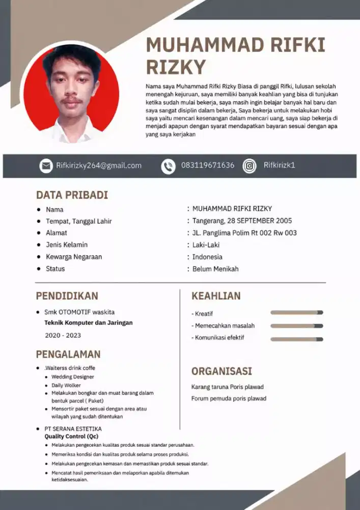 Info loker yang pasti