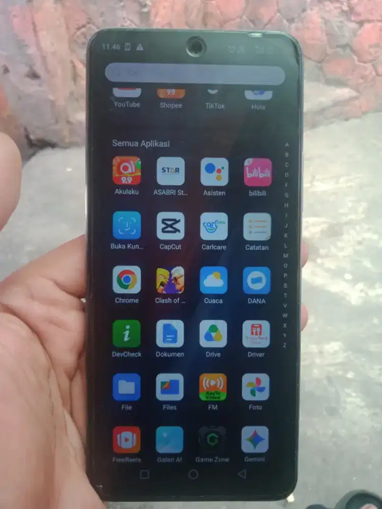 Infinix hot 11s nfc ram 4/64gb batangan