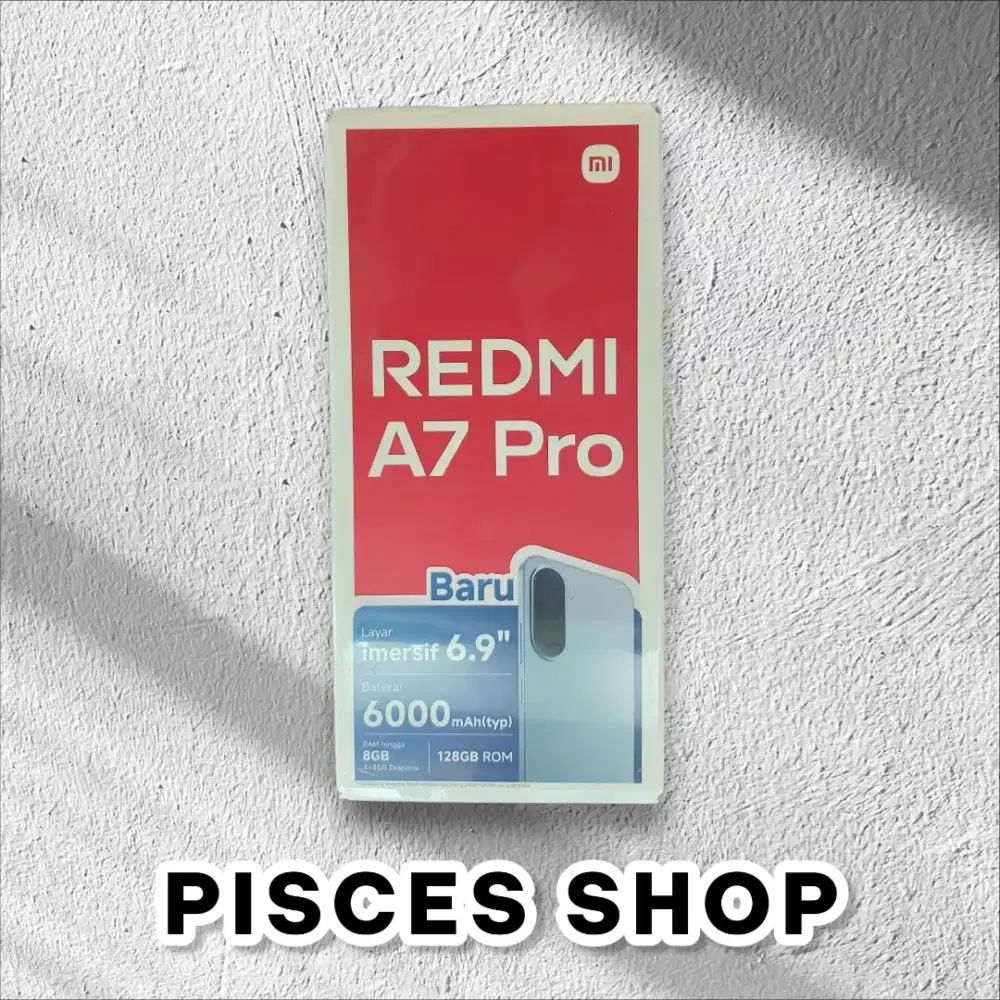 REDMI A7 PRO RAM 4/128 NEW Segel Garansi Resmi 1 Tahun