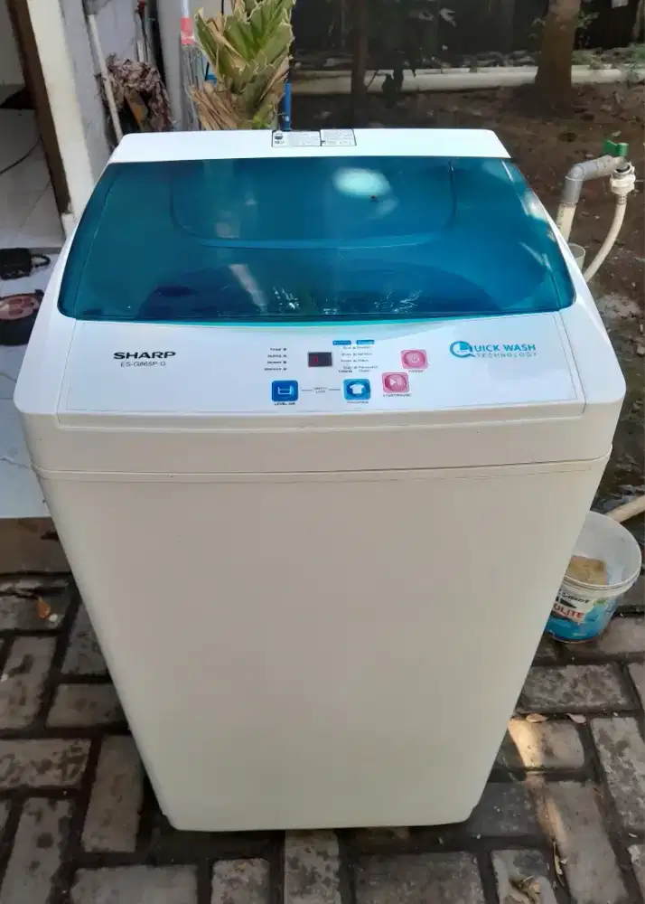 Mesin cuci Sharp otomatis Second No minus
