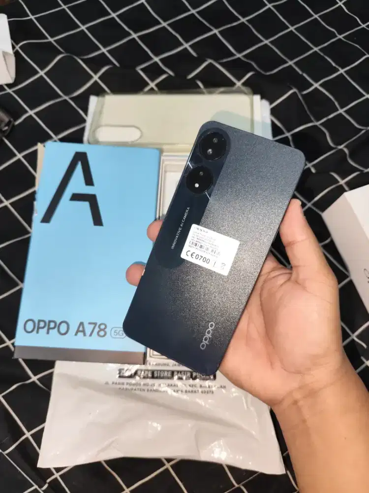 Oppo a78 5g 8/256 nominus Masi baru