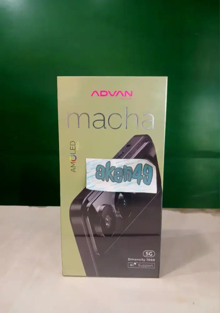 Advan Matcha 5G Dimensity 7060 Amoled 8Gb 256Gb 5000mAh 33w Resmi