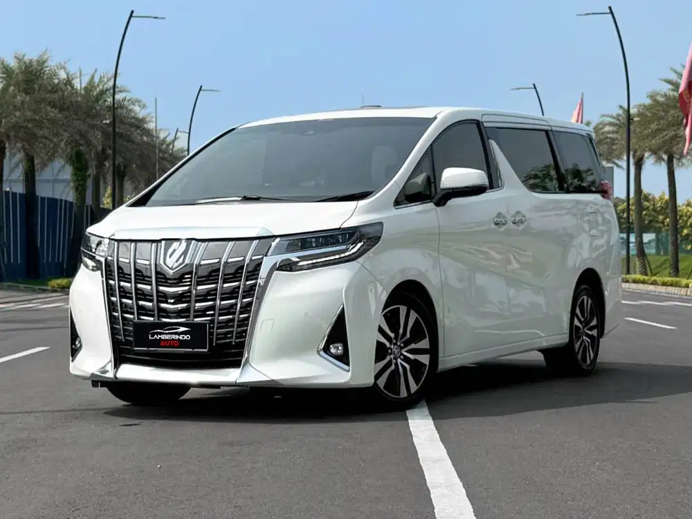 TOYOTA ALPHARD 2.5 G ATPM TSS 2020 PUTIH LOW KM