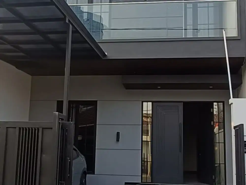 Dijual Rumah Minimalis Modern Manyar Kertoadi, Hanya 5 Menit ke GM MA 406