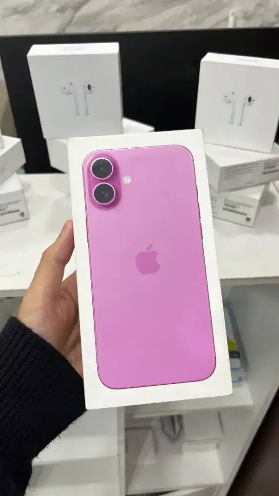iPhone 16 plus 128Gb iBox new resmi segel