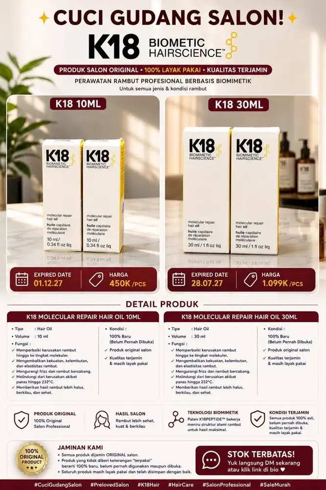 K18 10ml & 30ml