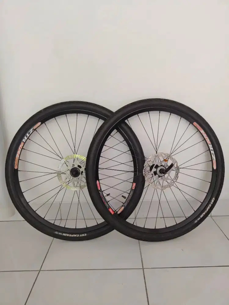 Wheelset double rim wall ZTR ALPINE  ban CST CAPTAIN 26 x 1,75