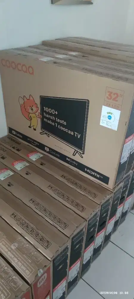 Ready Coocaa 32 Inch Smart TV LED barang baru segel garansi