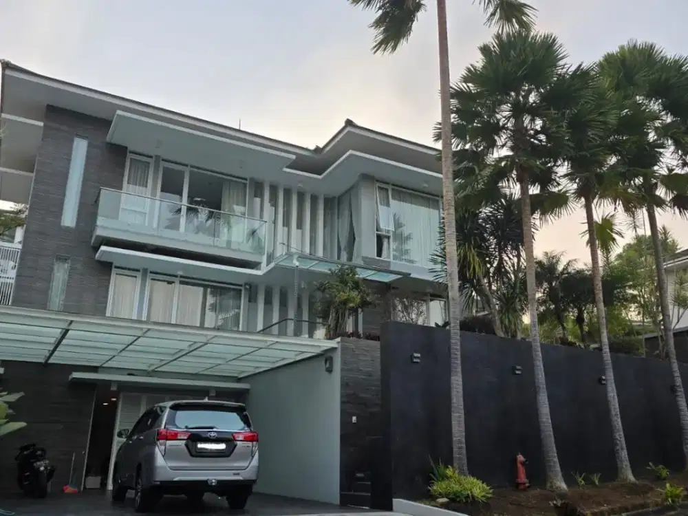 TERMURAH DIJUAL RUMAH MEWAH FULL FURNISHED DAGO RESORT VIEW GOLF