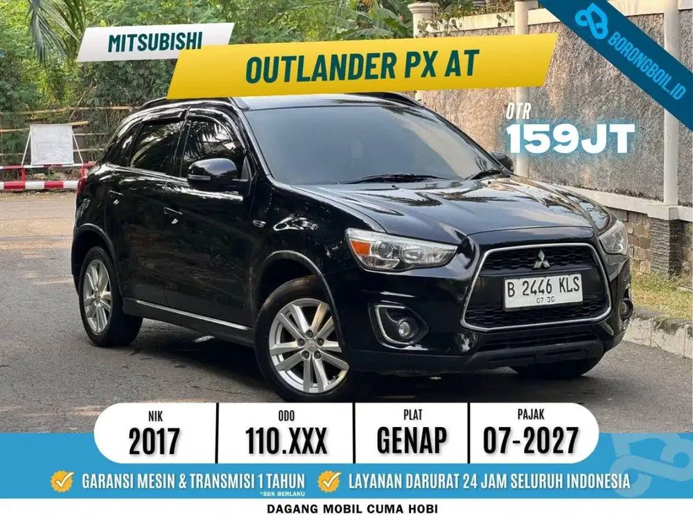 [PAJAK PANJANG] Mitsubishi Outlander PX AT 2017 | Hrv | Crv | Tucson |