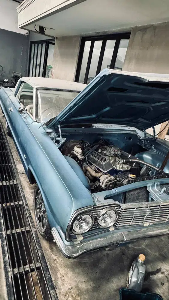Cheberolet Impala 1964  blue biru jual cepat Chevy Impala 1963/1965