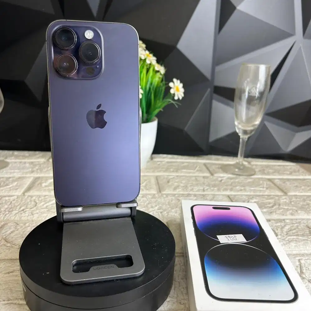 iphone 14 pro 256gb Beacukai sinyal permanen Bisa COD dan TT