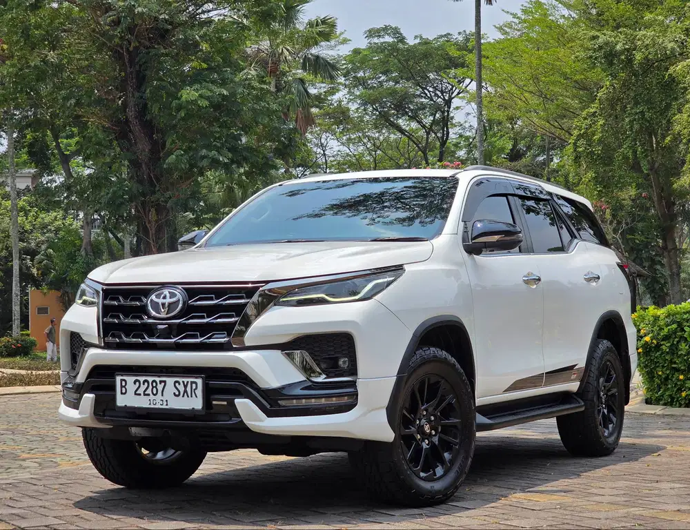 KM.43.RB ANTIK| FORTUNER GR SPORT 2.4 AT 2021 PUTIH PERFECT !!