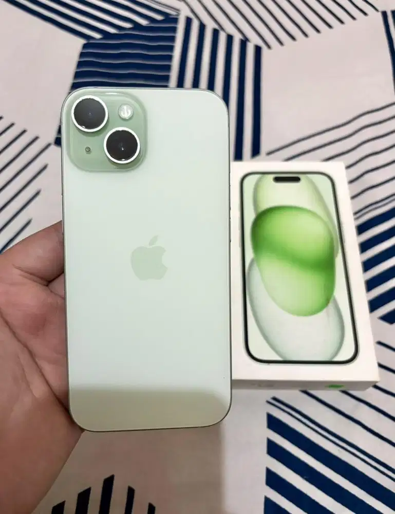 IPHONE 15 RESMI IBOX 128GB FULLSET