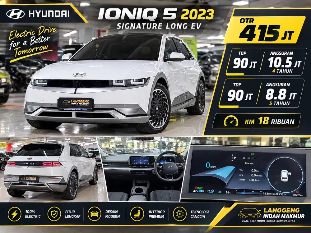 Hyundai Ioniq 5 Signature Long 2023 km Low