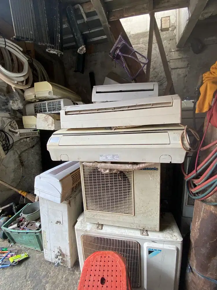 Terima ac bekas rusak atau mati