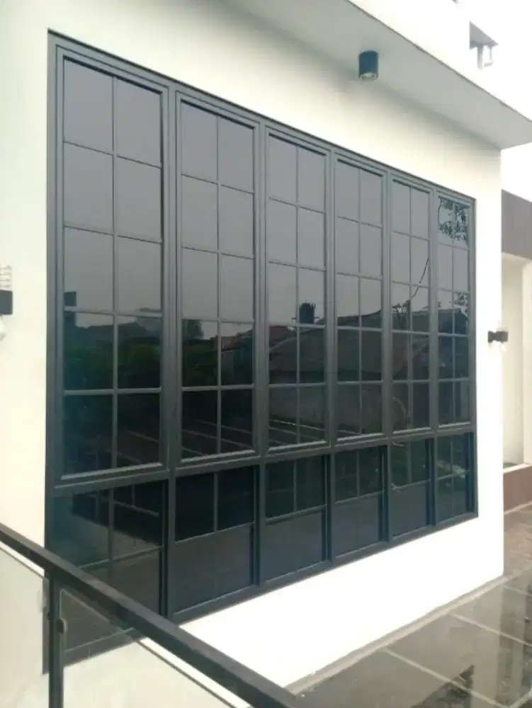 Jendela aluminium ornamen custem