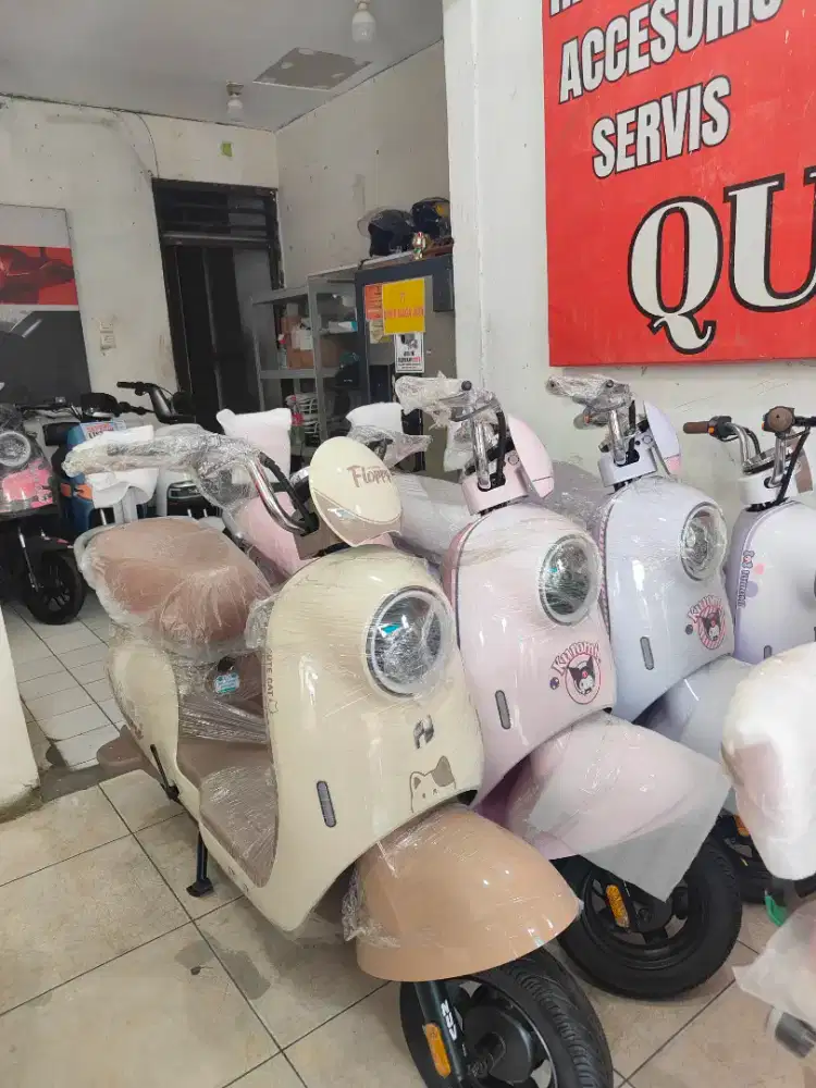 SEPEDA LISTRIK NUV S3 FLOPPY GARANSI RESMI NUV