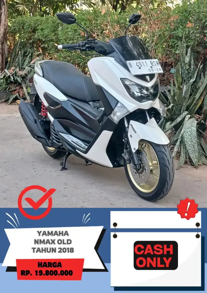 Yamaha Nmax Old Tahun 2018 Siap Pakai