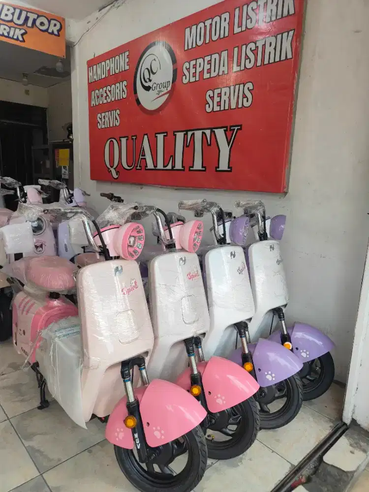 SEPEDA LISTRIK NUV F1 SPIVA GARANSI RESMI NUV