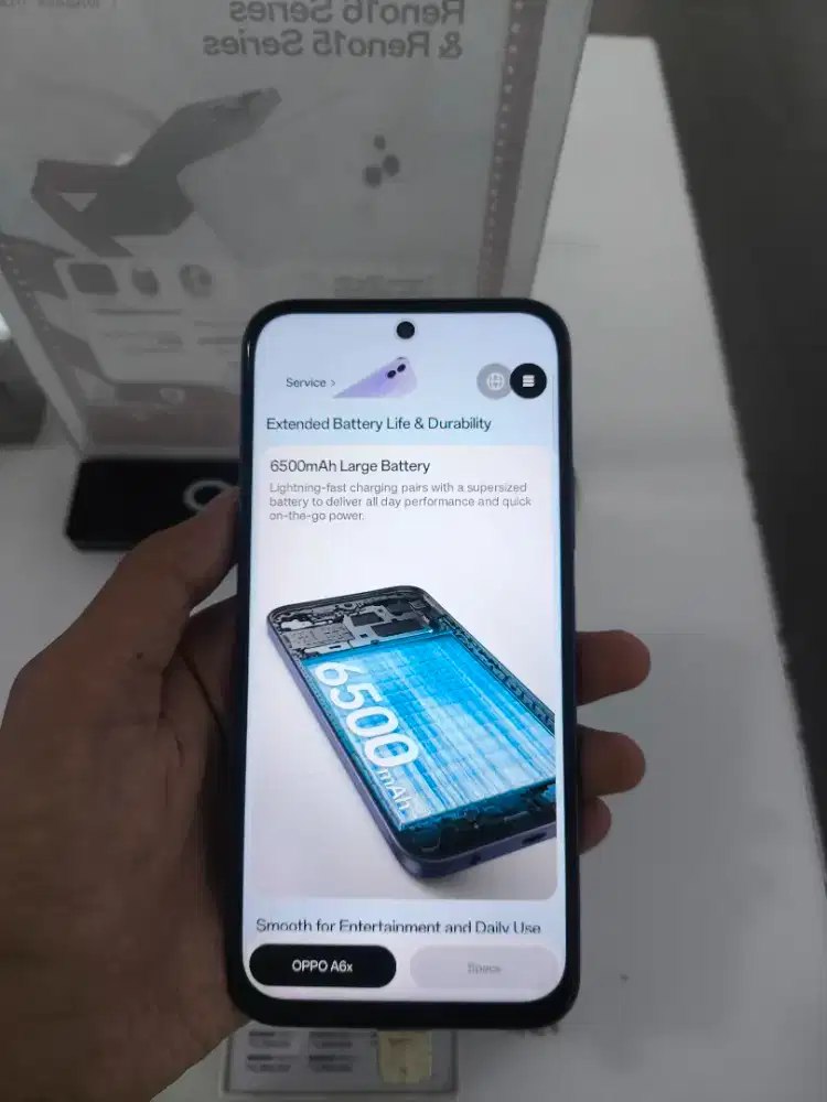 CICILAN OPPO A6x 6/128