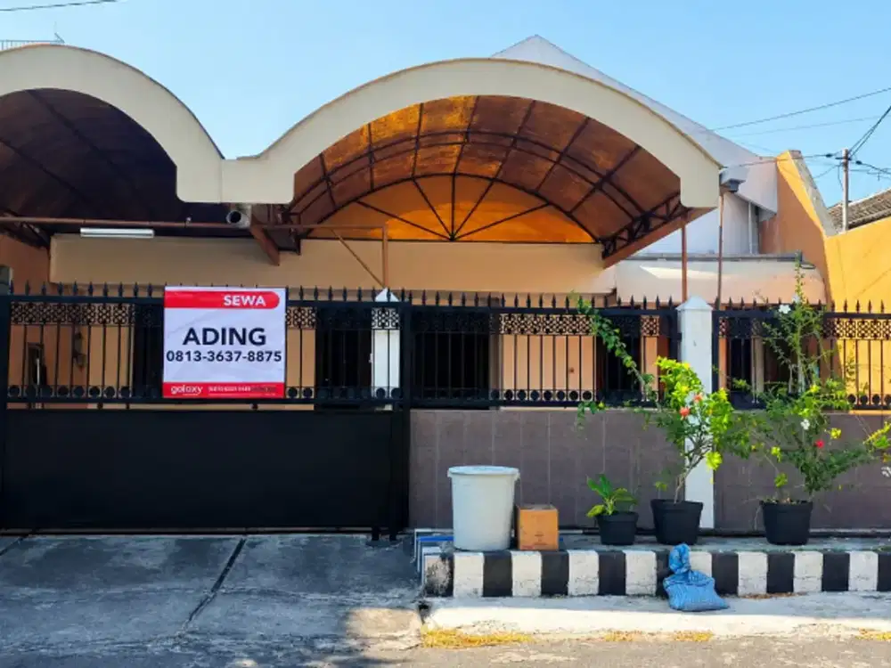 Rumah Kertajaya indah blok P dekat ITS, Unair, galaxy mall