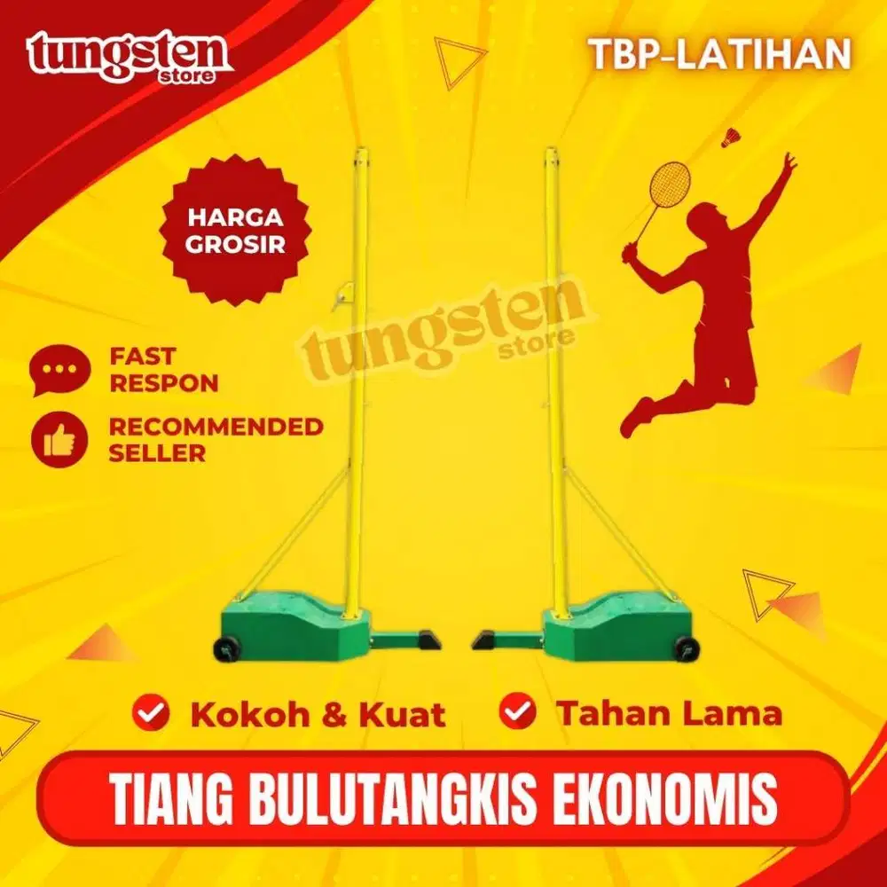 Tiang Badminton Portable untuk Latihan Harga Promo